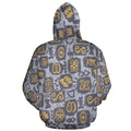 Greytone Adinkra All-over Hoodie Hoodie Tianci 