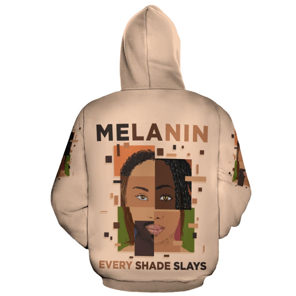 Melanin Every Shade Slays All-over Hoodie Hoodie Tianci 