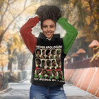 Never Apologize for Being Proudly Black All-over Hoodie Hoodie Tianci 