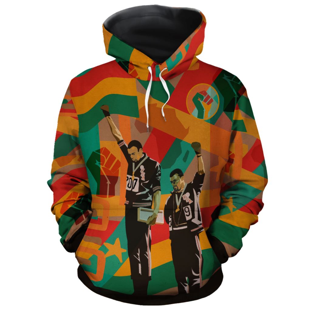 Fists of Freedom All-over Hoodie Hoodie Tianci Pullover S 