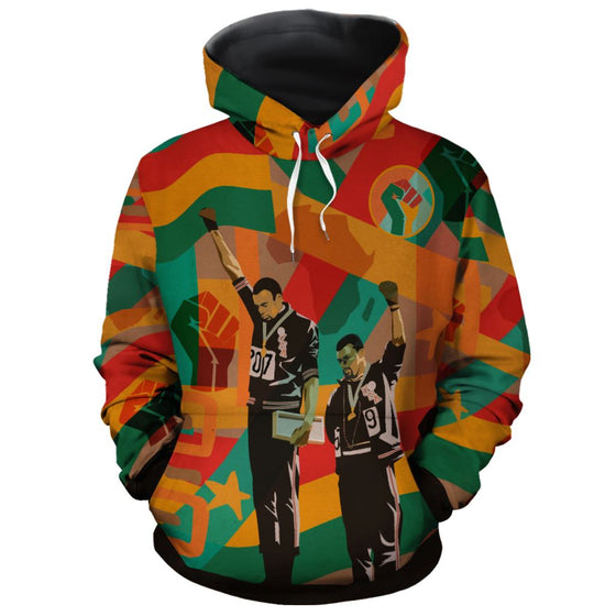 Fists of Freedom All-over Hoodie Hoodie Tianci Pullover S