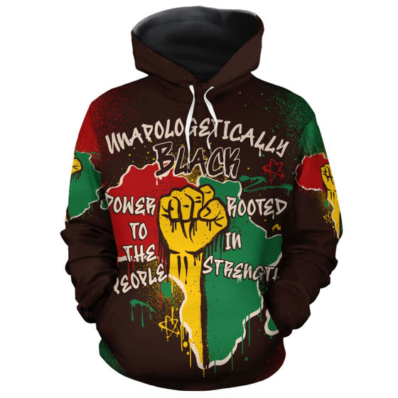 Power in Our Roots All-over Hoodie Hoodie Tianci Pullover S