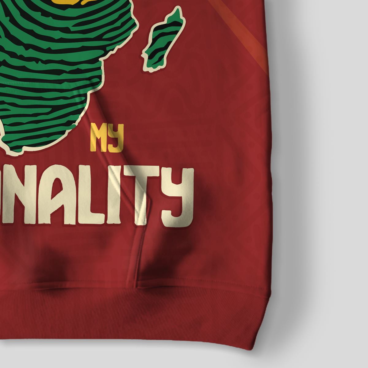 Being Black Is The Best Part Of My Personality All-over Hoodie Hoodie Tianci 