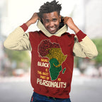 Being Black Is The Best Part Of My Personality All-over Hoodie Hoodie Tianci 