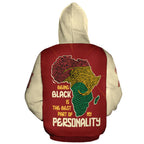Being Black Is The Best Part Of My Personality All-over Hoodie Hoodie Tianci 