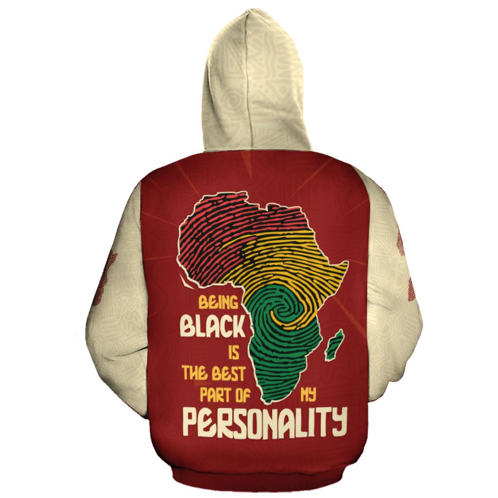 Being Black Is The Best Part Of My Personality All-over Hoodie Hoodie Tianci 