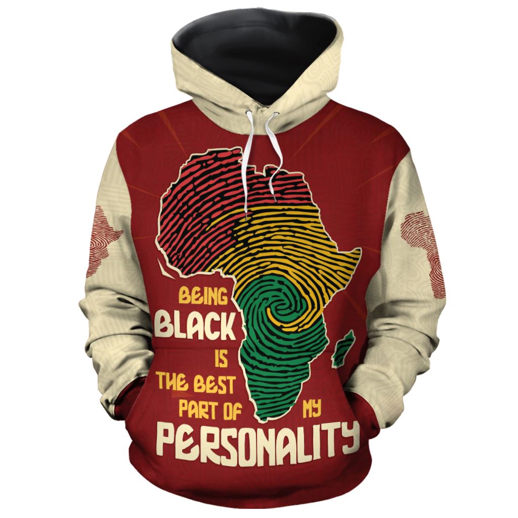 Being Black Is The Best Part Of My Personality All-over Hoodie Hoodie Tianci Pullover S 