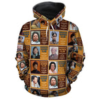 Badass Women Club All-over Hoodie Hoodie Tianci Pullover S 