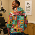 Everyday Genius Powered by Black Minds All-over Hoodie Hoodie Tianci 