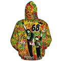 68 Graffiti All-over Hoodie Hoodie Tianci 