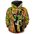 68 Graffiti All-over Hoodie Hoodie Tianci Pullover S 