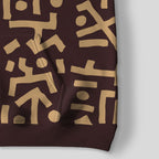 Tribe Script All-over Hoodie Hoodie Tianci 
