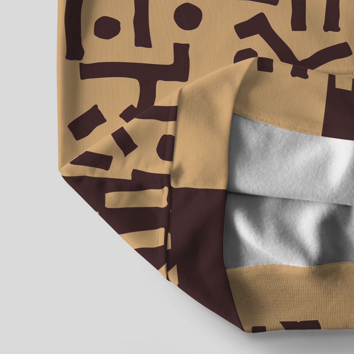 Tribe Script All-over Hoodie Hoodie Tianci 