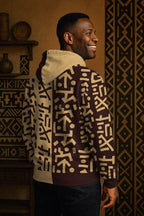 Tribe Script All-over Hoodie Hoodie Tianci 