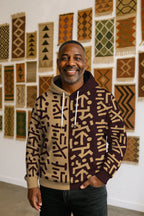 Tribe Script All-over Hoodie Hoodie Tianci 