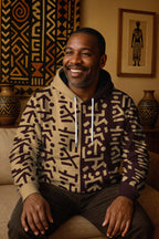 Tribe Script All-over Hoodie Hoodie Tianci 