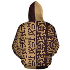 Tribe Script All-over Hoodie Hoodie Tianci 
