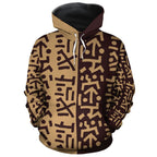 Tribe Script All-over Hoodie Hoodie Tianci Pullover S 