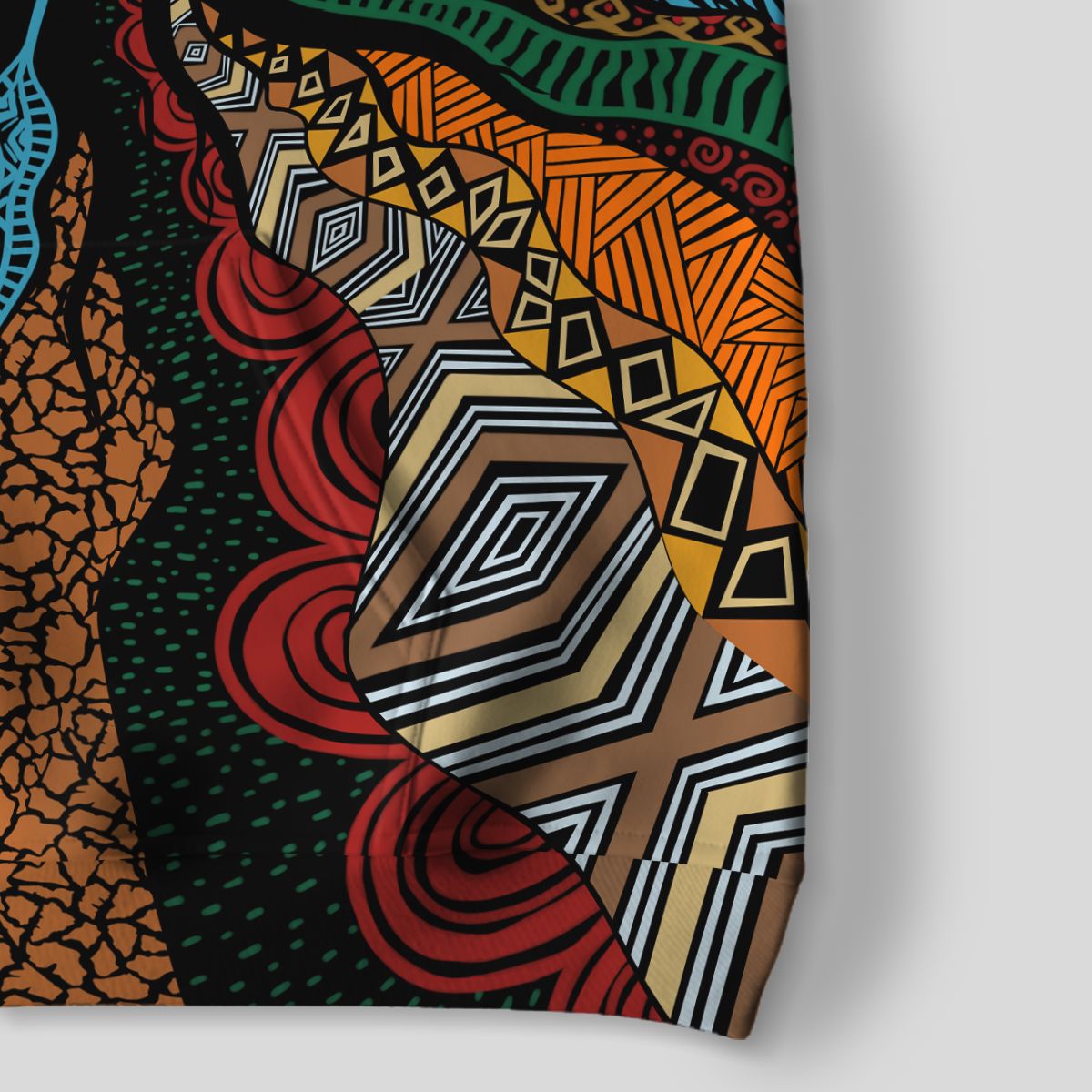 Patterns of Our Roots All-over Hoodie Hoodie Tianci 