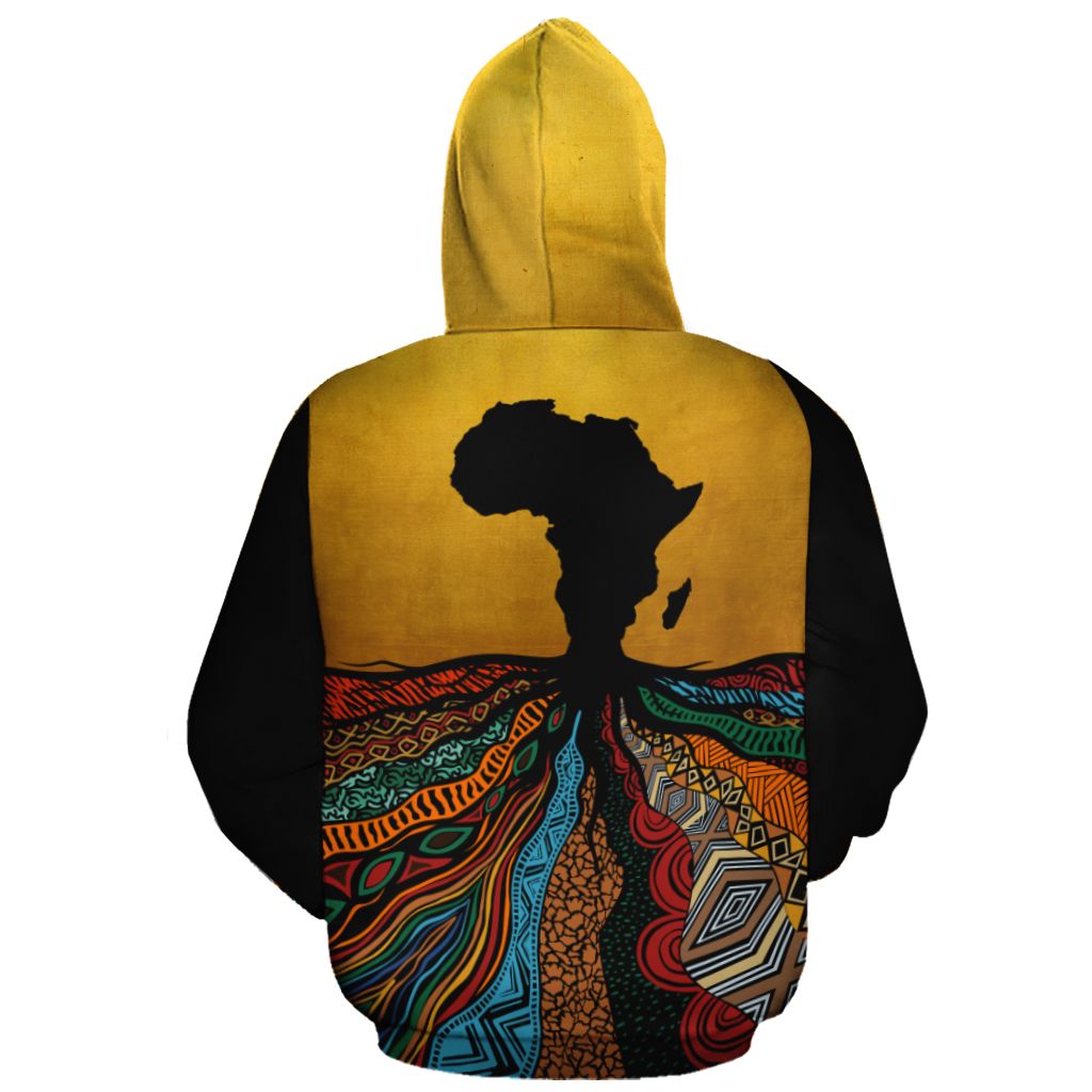 Patterns of Our Roots All-over Hoodie Hoodie Tianci 