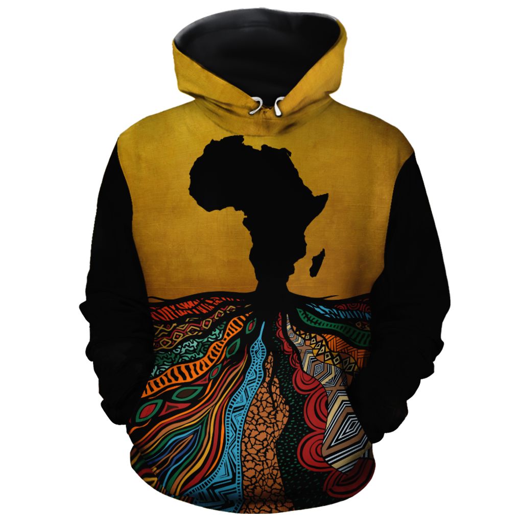 Patterns of Our Roots All-over Hoodie Hoodie Tianci Pullover S 
