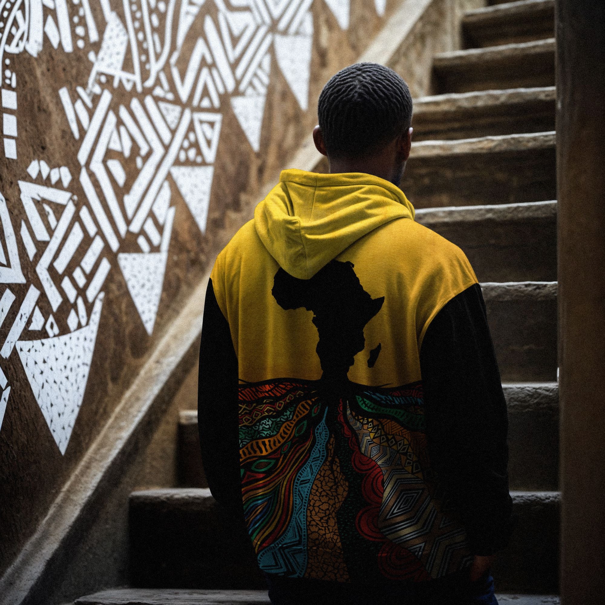 Patterns of Our Roots All-over Hoodie Hoodie Tianci 