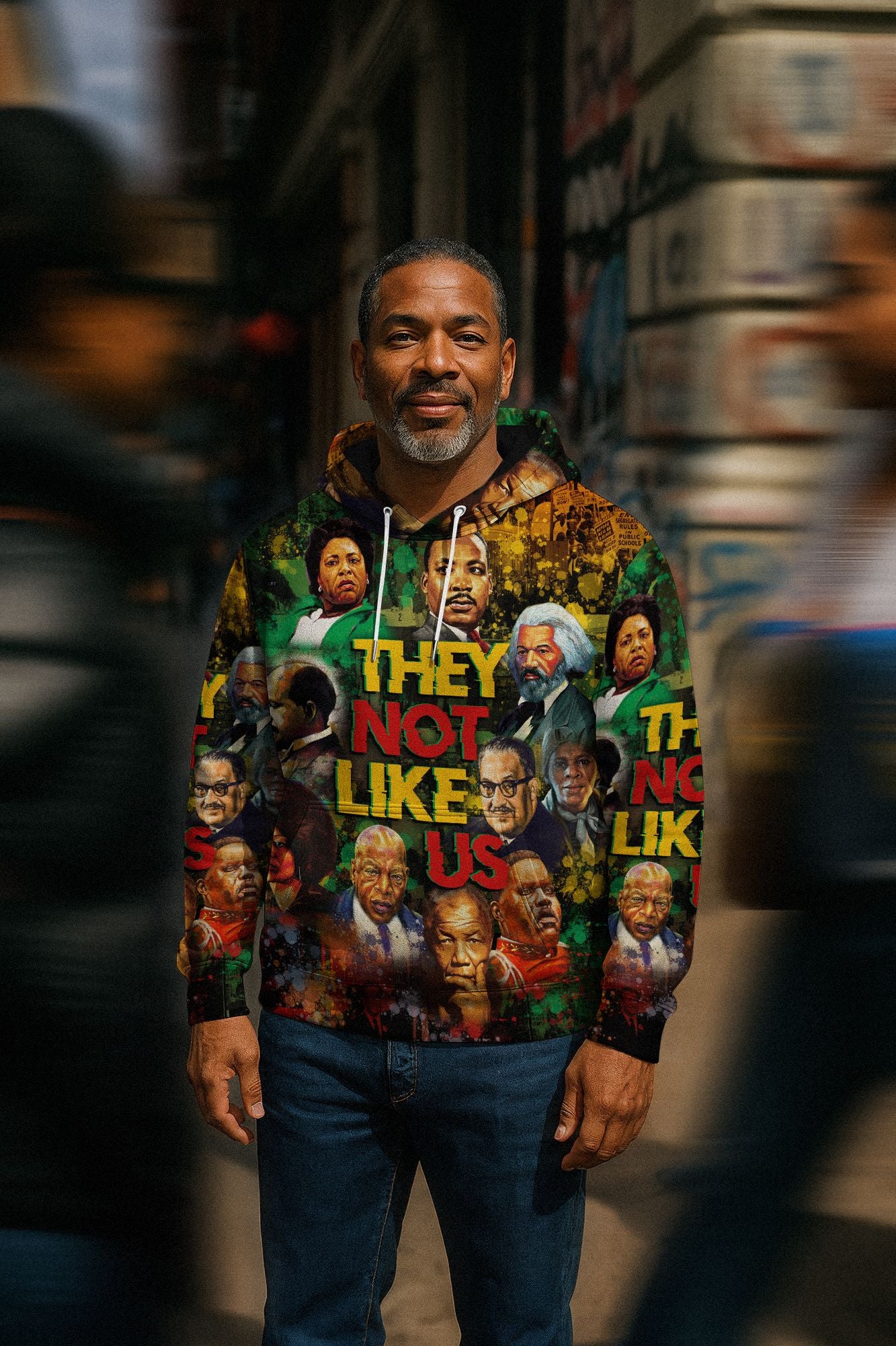 They Not Like Us All-over Hoodie Hoodie Tianci 