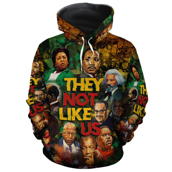They Not Like Us All-over Hoodie Hoodie Tianci Pullover S
