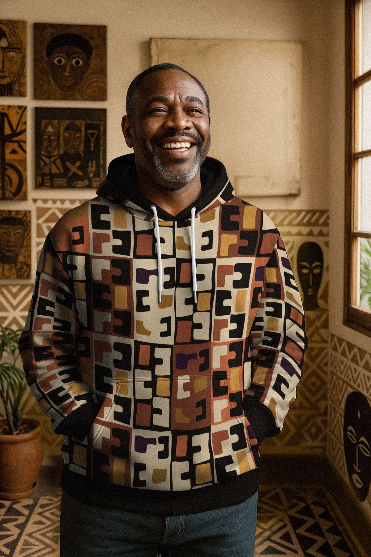 Kuba Flow All-over Hoodie Hoodie Tianci 