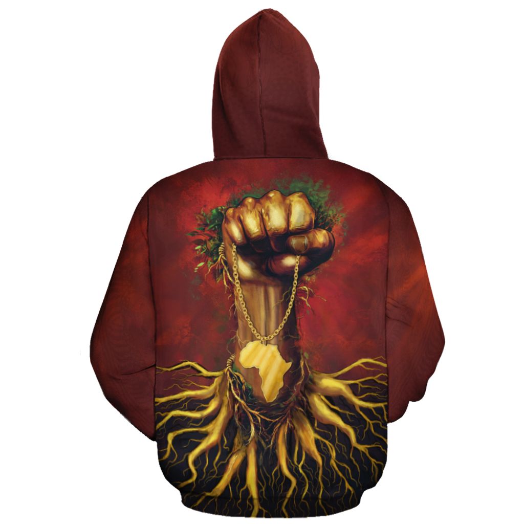 Roots Of The Fist All-over Hoodie Hoodie Tianci 