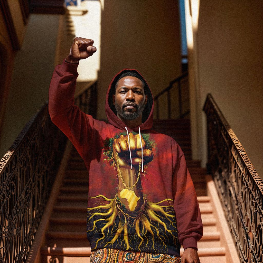 Roots Of The Fist All-over Hoodie Hoodie Tianci 