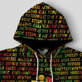 Name Fists All-over Hoodie Hoodie Tianci 