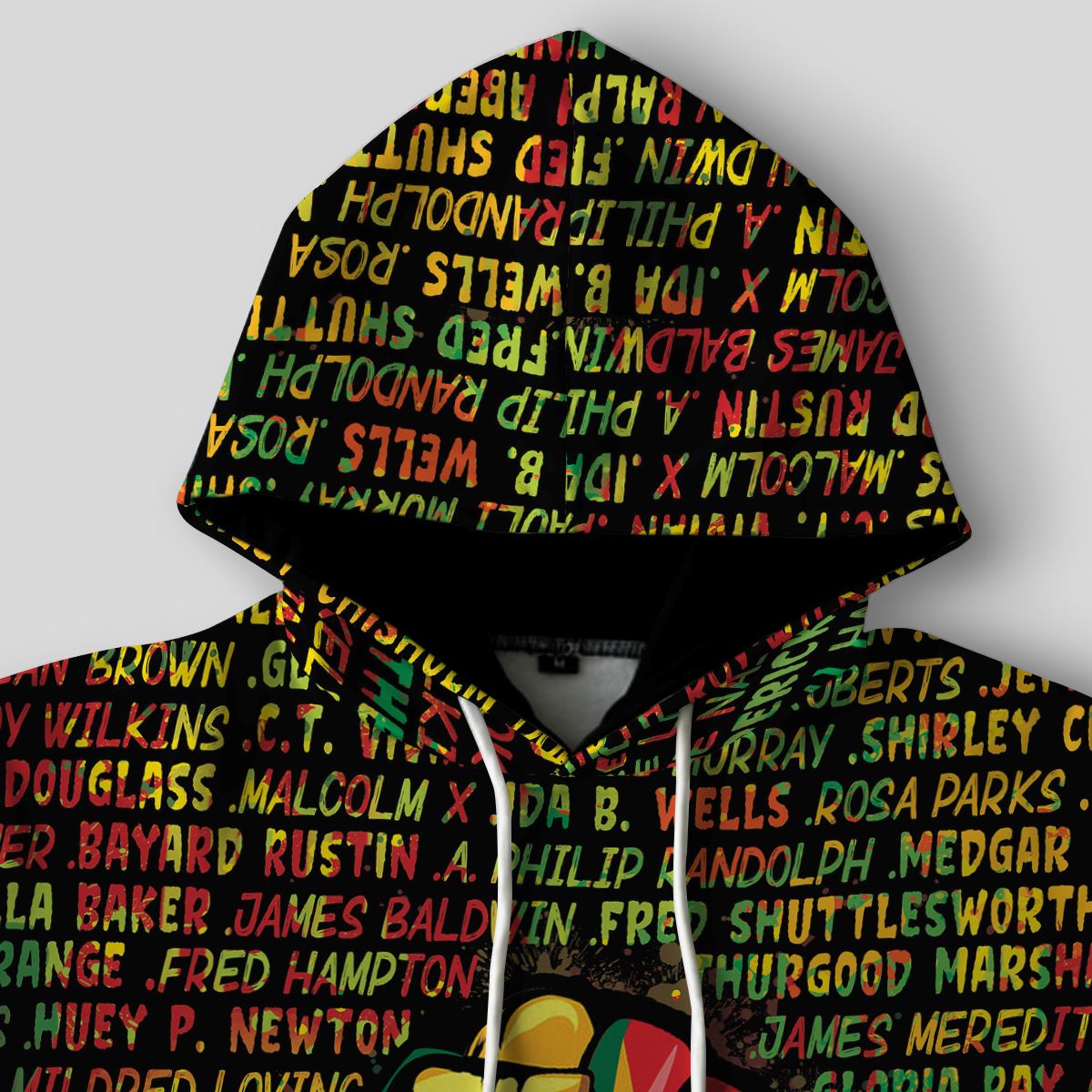 Name Fists All-over Hoodie Hoodie Tianci 