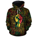 Name Fists All-over Hoodie Hoodie Tianci Pullover S 