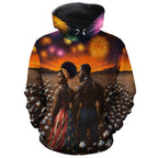 We Built The Nation All-over Hoodie Hoodie Tianci Pullover S 