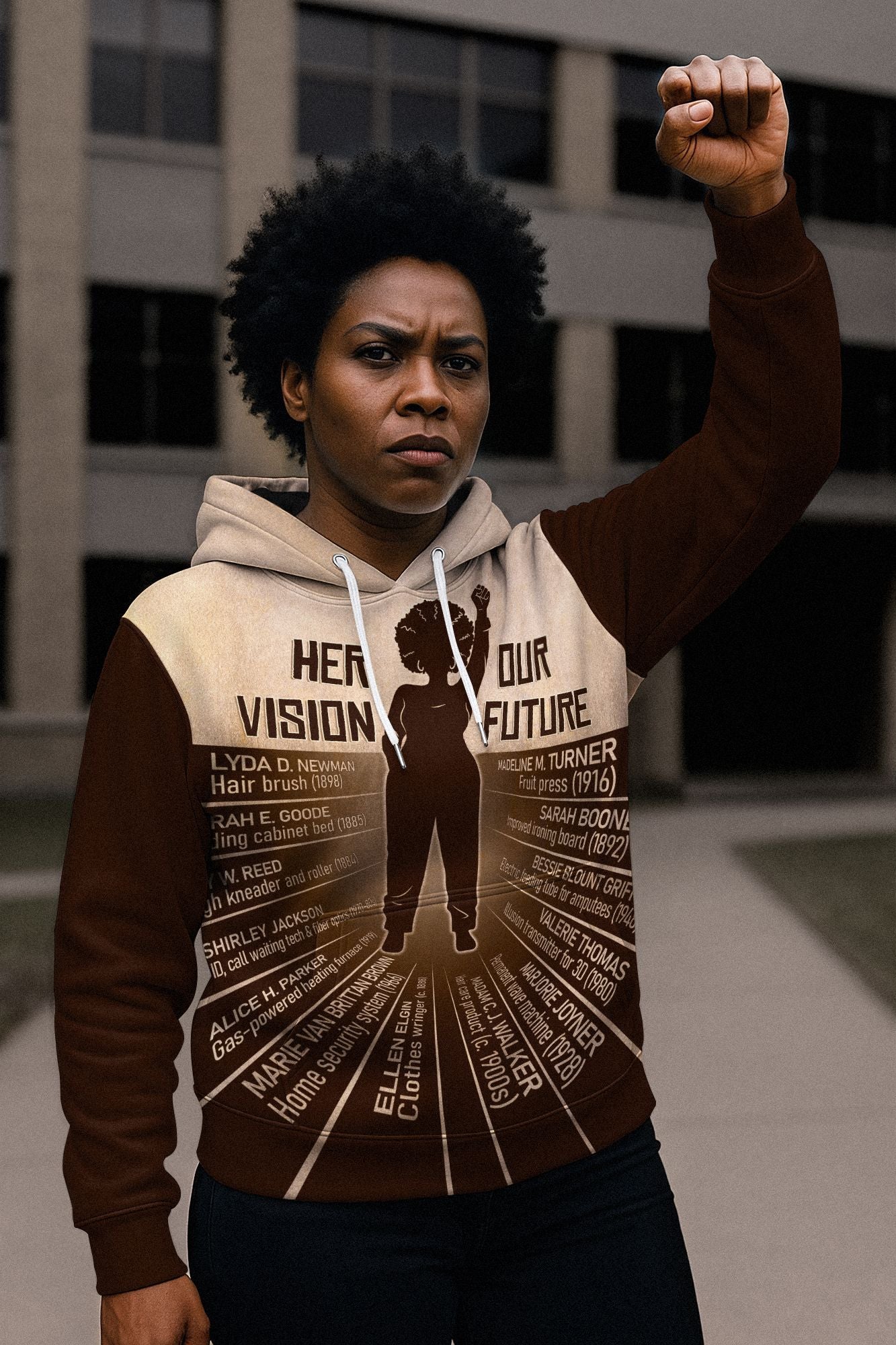 Her Vision Our Future All-over Hoodie Hoodie Tianci 