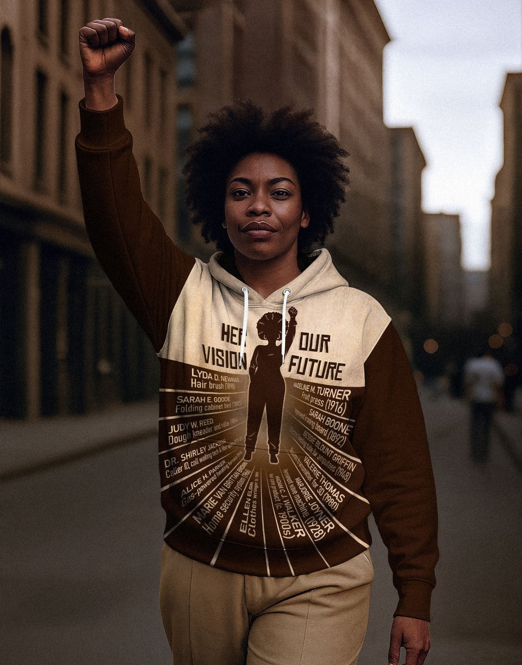 Her Vision Our Future All-over Hoodie Hoodie Tianci 