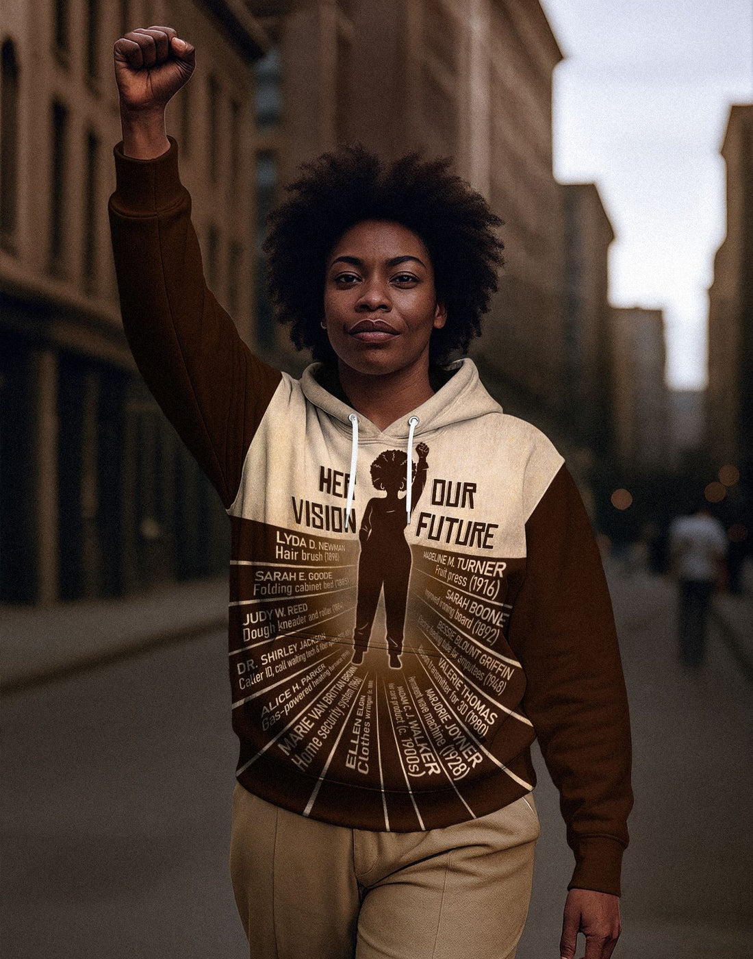 Her Vision Our Future All-over Hoodie Hoodie Tianci 