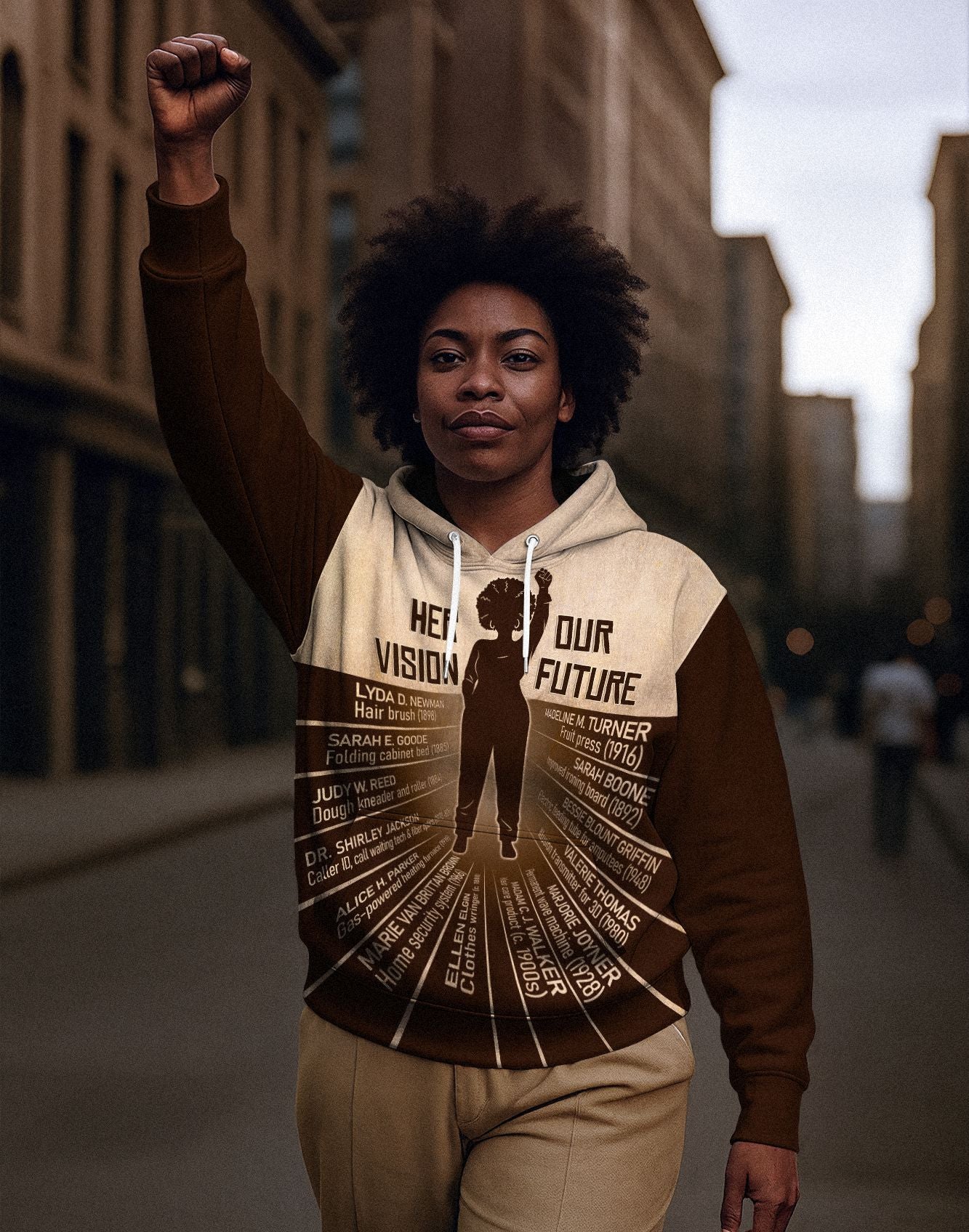 Her Vision Our Future All-over Hoodie Hoodie Tianci 