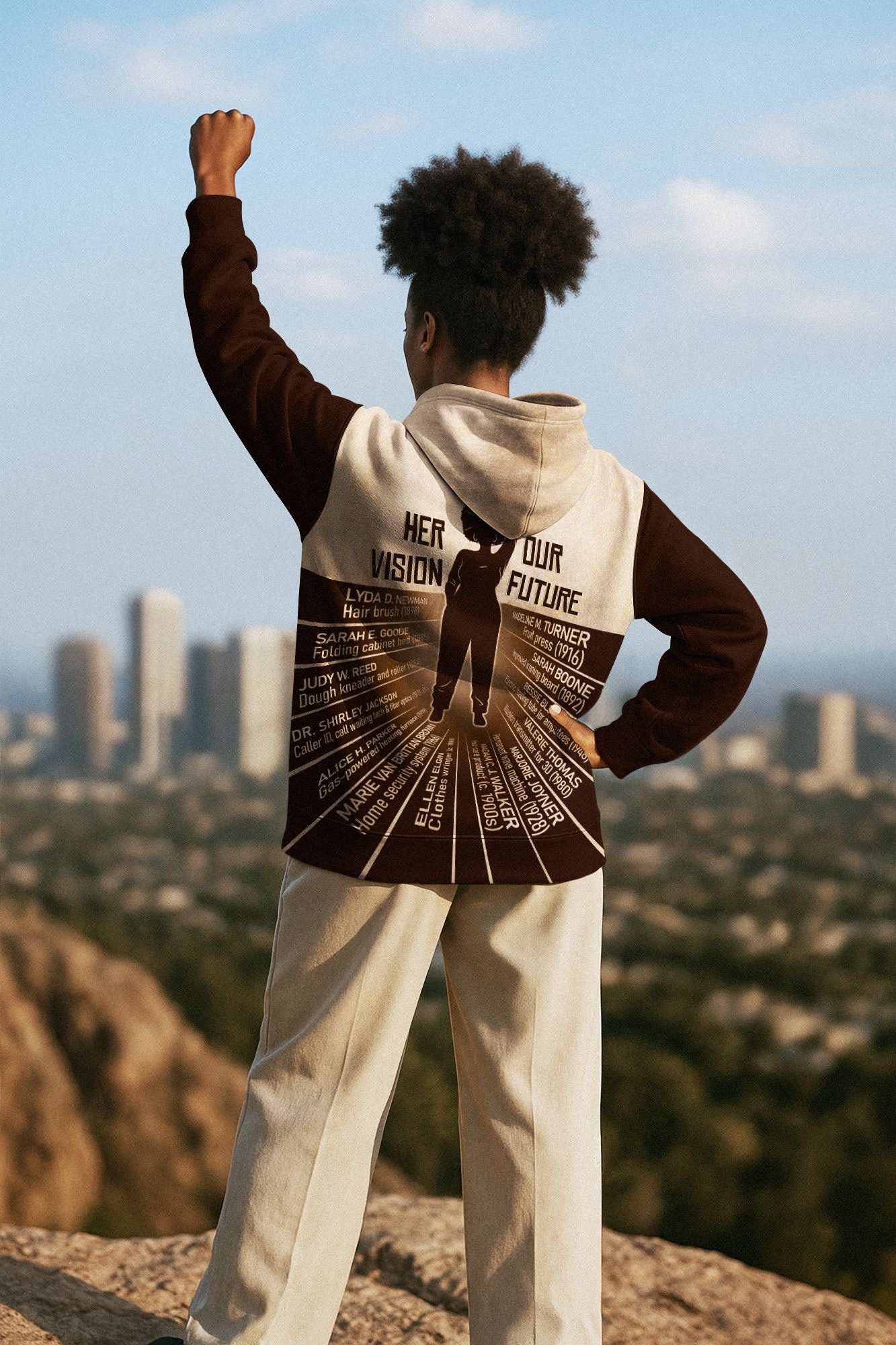 Her Vision Our Future All-over Hoodie Hoodie Tianci 