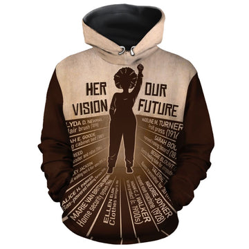 Her Vision Our Future All-over Hoodie Hoodie Tianci 