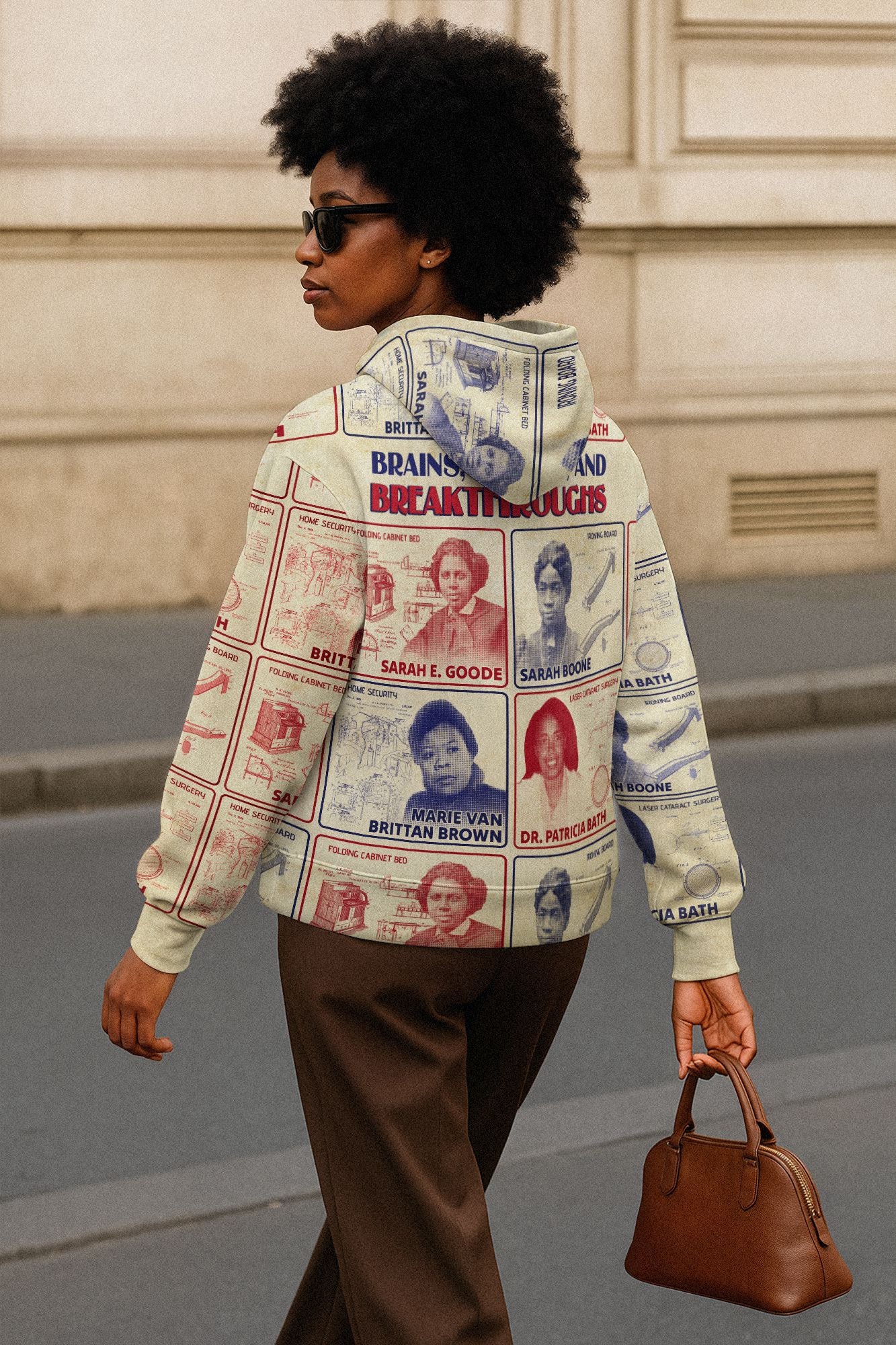 Brains Beauty And Breakthroughs All-over Hoodie Hoodie Tianci 