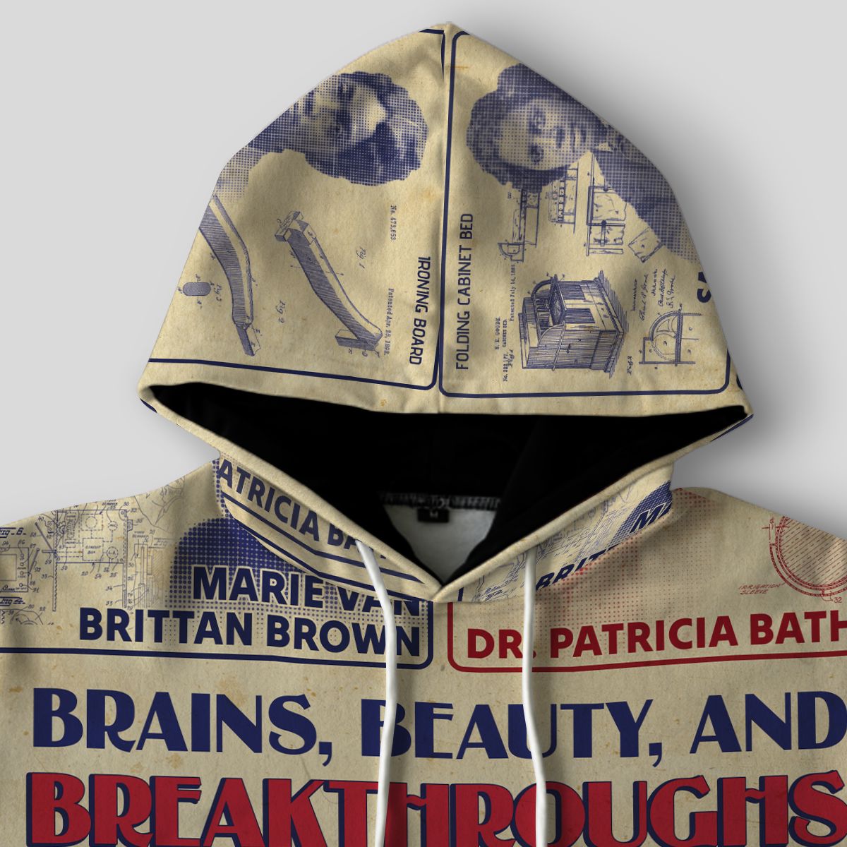Brains Beauty And Breakthroughs All-over Hoodie Hoodie Tianci 