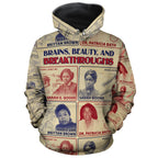 Brains Beauty And Breakthroughs All-over Hoodie Hoodie Tianci Pullover S 