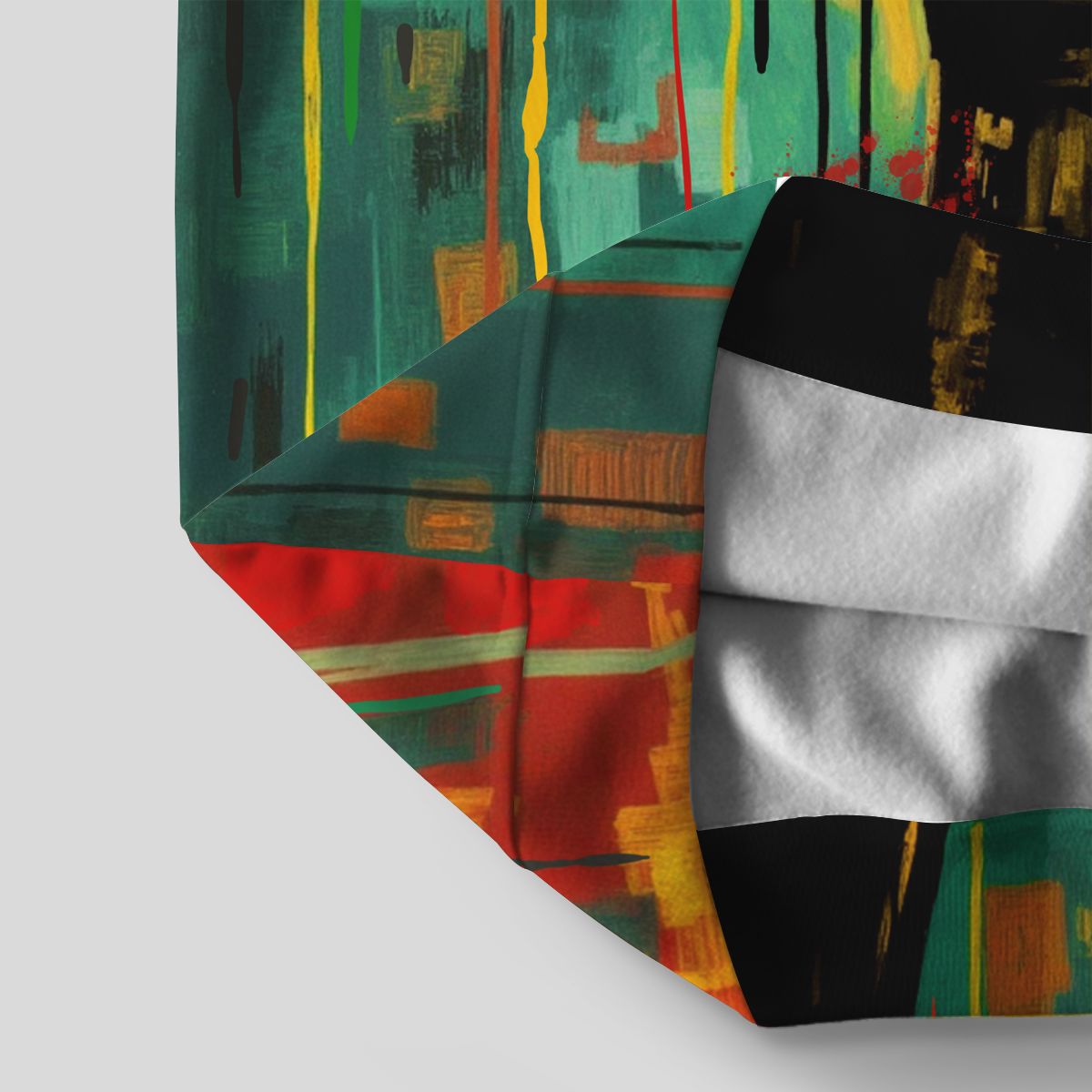 Black Power Fist Matte Art All-over Hoodie Hoodie Tianci 