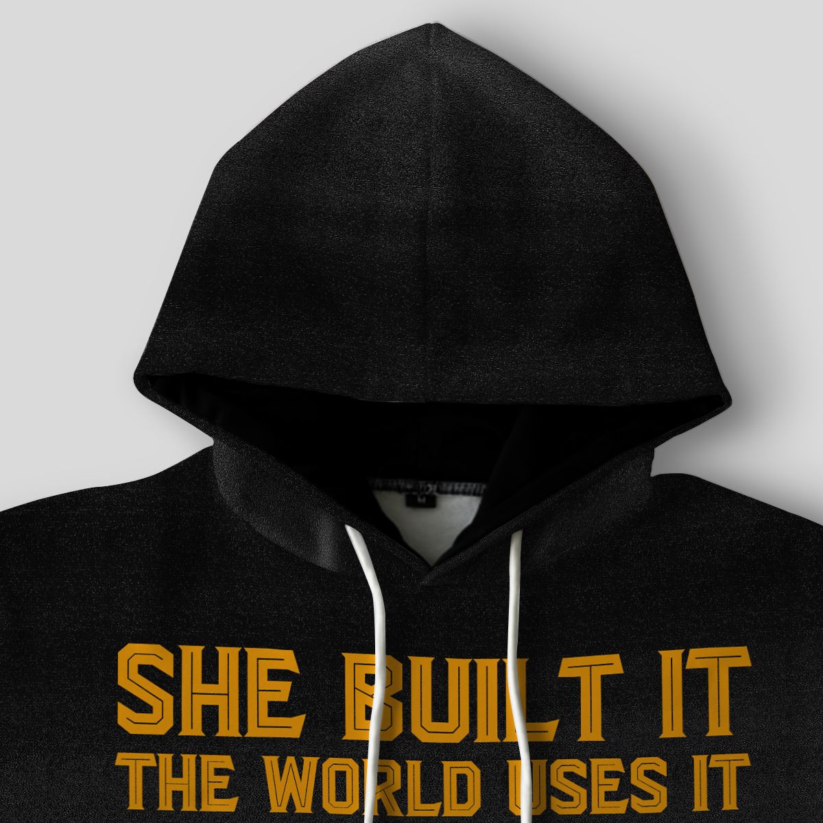 She Built It The World Uses It All-over Hoodie Hoodie Tianci 