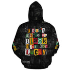 I Didn't Ask To Be Black I Just Got Lucky Magazine Cutout All-over Hoodie Hoodie Tianci 