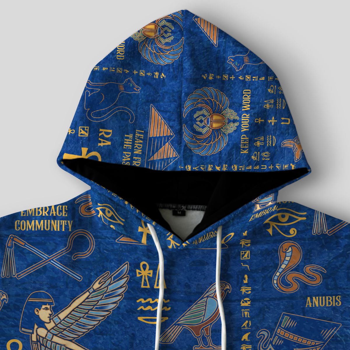 Echoes of Kemet All-over Hoodie – Melaninful