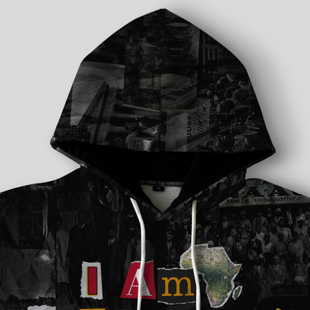 I Am Black History And I Strive To Make My Ancestor Proud All-over Hoodie Hoodie Tianci 