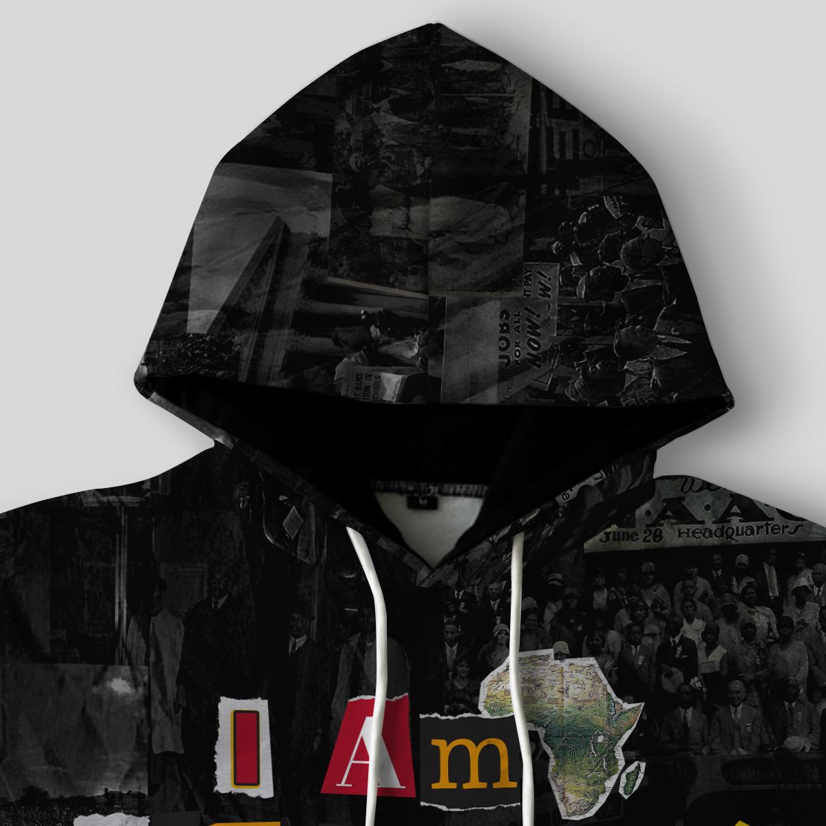 I Am Black History And I Strive To Make My Ancestor Proud All-over Hoodie Hoodie Tianci 